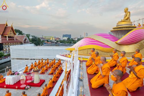 ภาพ No.119178:พิธีจุดประทีปถวายเป็นพุทธบูชา และบูชาธรรมมหาปูชนียาจารย์ พระมงคลเทพมุนี(สด จนฺทสโร) ในโครงการธรรมยาตราฯ วันที่ 26 มกราคม พ.ศ. 2567 ณ อาคารธรรมยาตรา กตัญญูบูชามหาปูชนียาจารย์ ตรงข้ามวัดปากน้ำภาษีเจริญ จ.กรุงเทพมหานคร