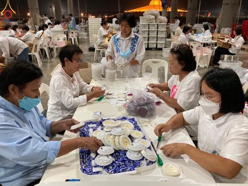 ภาพ No.120862:V.20 เป็นปลื้ม การเตรียมงาน เก็บงาน การรับบุญของเจ้าหน้าที่หน่วยงานต่างๆ เพื่อโครงการธรรมยาตรา กตัญญูบูชา มหาปูชนียาจารย์ พระมงคลเทพมุนี (สด จนฺทสโร) พระผู้ปราบมาร อนุสรณ์สถาน 7 แห่ง ปีที่ 12 ระหว่างวันที่ 2 - 31 มกราคม พ.ศ.2567