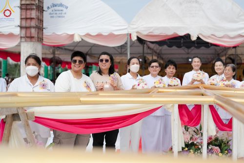 ภาพ No.124006:พิธีทอดผ้าป่า ปิดแผ่นทองค้ำฟ้า ครบรอบ 1 ปี สถาปนาอาคาร 80 ปี หลวงพ่อธัมมชโย ณ ศูนย์ปฏิบัติธรรมวิหารแดง ตำบลเจริญธรรม อำเภอวิหารแดง จ.สระบุรี วันที่ 18 กุมภาพันธ์ พ.ศ. 2567