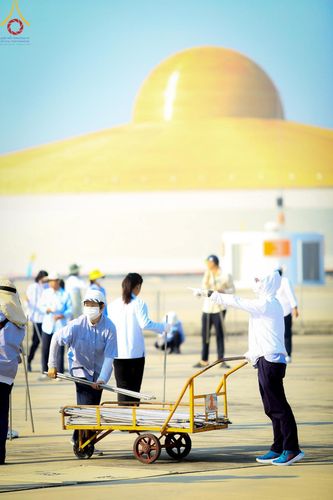 ภาพ No.124124:V.26 มาฆะ มากันนะ การรับบุญเตรียมงาน ของเจ้าหน้าที่หน่วยงานต่างๆ เพื่อวันมาฆบูชา วันเสาร์ที่ 24 กุมภาพันธ์  พ.ศ. 2567 ณ วัดพระธรรมกาย จ.ปทุมธานี