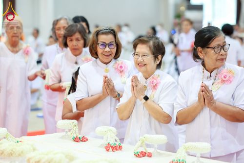 ภาพ No.254811:วันที่ 15 ตุลาคม พ.ศ. 2568 พิธีบรรจุพระบรมสารีริกธาตุภายในพระเกตุองค์พระประธาน สมโภชพระประธาน พระธรรมกาย ณ ศูนยอบรมเยาวชนกาญจนบุรี