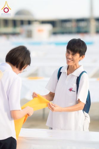 ภาพ No.217855:วันที่ 10-14 เมษายน พ.ศ. 2568 เจ้าหน้าที่อาสาสมัคร เตรียมงานวันคุ้มครองโลก ชุดที่ 2 วัดพระธรรมกาย จ.ปทุมธานี