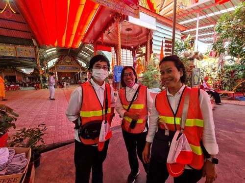 ภาพ No.113524:V.12 พลังหมู่ การเตรียมงาน เก็บงาน การรับบุญของเจ้าหน้าที่หน่วยงานต่างๆ เพื่อโครงการธรรมยาตรา ปีที่ 12 ระหว่างวันที่ 2 - 31 มกราคม พ.ศ. 2567