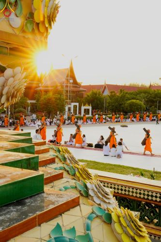 ภาพ No.110509:พิธีต้อนรับพระธรรมยาตรา ในโครงการธรรมยาตรากตัญญูบูชา มหาปูชนียาจารย์ พระมงคลเทพมุนี(สด จนฺทสโร) พระผู้ปราบมาร อนุสรณ์สถาน 7 แห่ง ปีที่ 12 วันที่ 11 มกราคม พ.ศ. 2567 ณ อนุสรณ์สถานลำดับที่ 3 สถานที่เกิดใหม่ในเพศสมณะ วัดสองพี่น้อง จ.สุพรรณบุรี