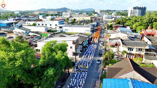 ภาพ No.248838:วันที่ 20 กันยายน พ.ศ. 2568 พิธีอัญเชิญรูปหล่อหลวงปู่วัดปากน้ำ ภาษีเจริญ จากวัดมงคลนิมิตร พระอารามหลวง เพื่อประดิษฐาน ณ วิหารพระมงคลเทพมุนี (สด จนฺทสโร)  ศูนย์ปฏิบัติธรรมภูเก็ต จ.ภูเก็ต