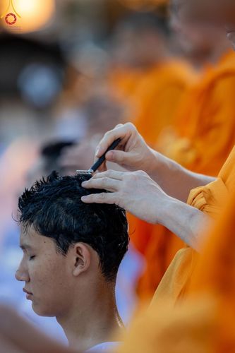 ภาพ No.132768:พิธีปลงผมยุวธรรมทายาท รุ่นที่ 32 มัชฌิมธรรมทายาท รุ่นที่ 28 ณ ลานธรรม วัดพระธรรมกาย วันเสาร์ที่ 30 มีนาคม พ.ศ. 2567