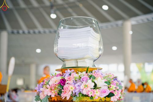 ภาพ No.79439:พิธีบุพเปตพลี ครั้งที่ 133 เพื่ออุทิศบุญกุศลแด่บรรพบุรุษผู้ล่วงลับ วันที่ 5 เมษายน พ.ศ. 2566 ณ วัดพระธรรมกาย