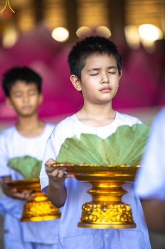 ภาพ No.132607:พิธีปลงผมยุวธรรมทายาท รุ่นที่ 32 มัชฌิมธรรมทายาท รุ่นที่ 28 ณ ลานธรรม วัดพระธรรมกาย วันเสาร์ที่ 30 มีนาคม พ.ศ. 2567