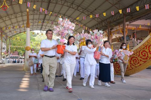 ภาพ No.111072:พิธีทอดผ้าป่าทำนุบำรุงศาสนสถาน ณ วัดไผ่โรงวัว ต.บางตาเถร อ.สองพี่น้อง จ.สุพรรณบุรี วันที่ 13 มกราคม พ.ศ. 2567