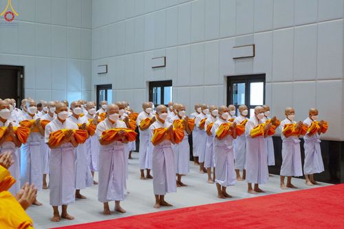 ภาพ No.84167:พิธีขอบรรพชา , พิธีขอสรณคมน์และศีล ,  พิธีรับบาตร , พิธีอุปสมบท ในโครงการบรรพชาอุปสมบทหมู่ธรรมทายาทรุ่นเข้าพรรษา และโครงการบรรพชาสามเณรโรงเรียนนานาชาติ รุ่นที่ 12 ณ โบสถ์พระไตรปิฎก วัดพระธรรมกาย วันที่ 22 กรกฎาคม พ.ศ. 2566