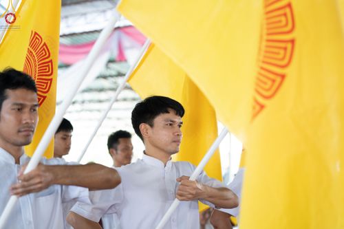 ภาพ No.91557:พิธีทอดผ้าป่า สร้างลานเอนกประสงค์พญานาค 4 ตระกูล จุดประทีปโคมลาน ถวายเป็นพุทธบูชา  สร้างความสว่างไสวให้กับแผ่นดินด้วยแสงธรรม วันอาทิตย์ที่ 29 ตุลาคม พ.ศ. 2566 ณ พุทธอุทยานนานาชาติ จังหวัดหนองคาย