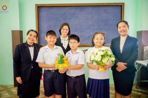 ภาพ No.104758:วันรวมพลังเด็กดี V-star ผู้นำฟื้นฟูศีลธรรมโลก จังหวัดพังงา วันที่ 22 ธันวาคม พ.ศ. 2566 ณ โรงเรียนอนุบาลพังงา