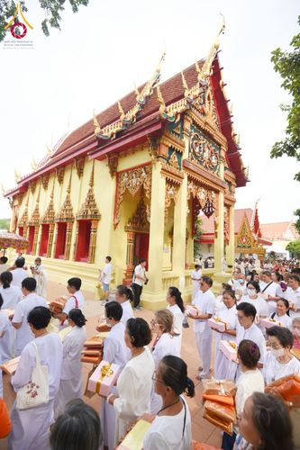 ภาพ No.170021:พิธีทอดกฐิน ณ วัดดาวเรือง จ.สระบุรี ในโครงการกฐินสามัคคีทั่วไทย 30,000 วัด บูชาธรรม 80 ปี หลวงพ่อธัมมชโย โดยคณะศิษยานุศิษย์วัดพระธรรมกาย วันที่ 26 ตุลาคม พ.ศ. 2567