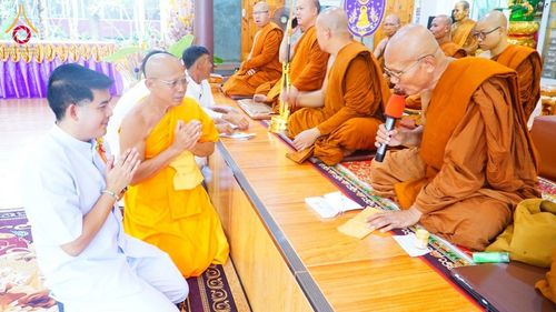 ภาพ No.176853:พิธีทอดกฐิน ณ ที่พักสงฆ์สันตินิมิตร อ.ตาพระยา จ.สระแก้ว ในโครงการทอดกฐินสามัคคีทั่วไทย 30,000 วัด บูชาธรรม 80 ปี หลวงพ่อธัมมชโย โดยคณะศิษยานุศิษย์วัดพระธรรมกาย วันที่ 15 พฤศจิกายน พ.ศ. 2567