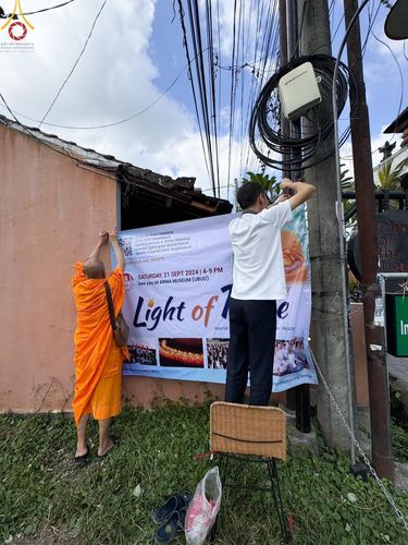 ภาพ No.152695:การเตรียมงานของเจ้าหน้าที่แผนกต่างๆ เพื่องานจุดโคมประทีปที่ ARMA MUSEUM บาหลี ประเทศอินโดนีเซีย งานจัดวันเสาร์ที่ 21 กันยายน พ.ศ. 2567