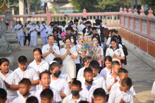 ภาพ No.115303:พิธีทอดผ้าป่าทำนุบำรุงศาสนสถาน ณ วัดผาสุการาม ต.บางไทรป่า อ.บางเลน จ.นครปฐม วันที่ 19 มกราคม พ.ศ. 2567