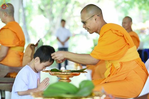 ภาพ No.90948:โครงการบรรพชาสามเณร ศูนย์ปฏิบัติธรรมบุญประสาน จ.นครราชสีมา ระหว่างวันที่ 11 - 31 ตุลาคม พ.ศ. 2566