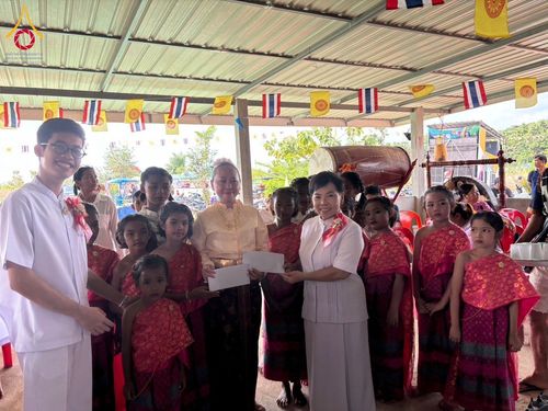 ภาพ No.177098:พิธีทอดกฐิน ณ สำนักสงฆ์บ้านทัพสยาม อ.เมืองสระแก้ว จ.สระแก้ว ในโครงการทอดกฐินสามัคคีทั่วไทย 30,000 วัด บูชาธรรม 80 ปี หลวงพ่อธัมมชโย โดยคณะศิษยานุศิษย์วัดพระธรรมกาย วันที่ 15 พฤศจิกายน พ.ศ. 2567