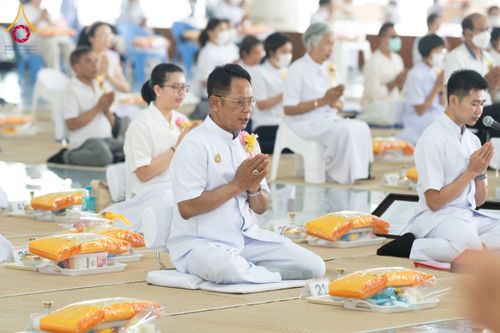 ภาพ No.129491:พิธีบุพเปตพลี ครั้งที่ 147 อุทิศบุญแด่หมู่ญาติที่ล่วงลับไปแล้ว และสืบทอดอายุพระพุทธศาสนา วันเสาร์ที่  9 มีนาคม พ.ศ. 2567 (วันพระแรม 8 ค่ำ เดือน 3) ณ หอฉันคุณยายอาจารย์ฯ วัดพระธรรมกาย จ.ปทุมธานี