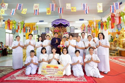 ภาพ No.252025:วันที่ 11 ตุลาคม พ.ศ. 2568 พิธีทอดกฐินสามัคคีทั่วไทย 30,000 วัด โดยคณะศิษยานุศิษย์ บูชาธรรม 81 ปี หลวงพ่อธัมมชโย ณ วัดสร่างโศก อ.บ้านหมอ จ.สระบุรี