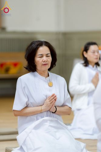 ภาพ No.232717:วันอาทิตย์ที่ 6 กรกฏาคม พ.ศ. 2568 พิธีบูชาข้าวพระ ณ วัดพระธรรมกายนอร์ธสวีเดน