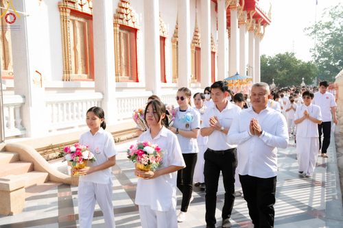 ภาพ No.108526:พิธีทอดผ้าป่าทำนุบำรุงศาสนสถาน ณ วัดบางช้างใต้ ต.บางช้าง อ.สามพราน จ.นครปฐม วันที่ 9 มกราคม พ.ศ. 2567