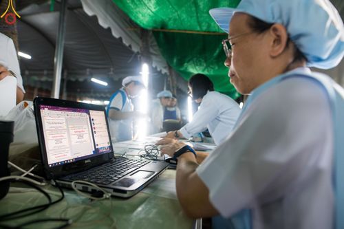 ภาพ No.113364:V.12 พลังหมู่ การเตรียมงาน เก็บงาน การรับบุญของเจ้าหน้าที่หน่วยงานต่างๆ เพื่อโครงการธรรมยาตรา ปีที่ 12 ระหว่างวันที่ 2 - 31 มกราคม พ.ศ. 2567