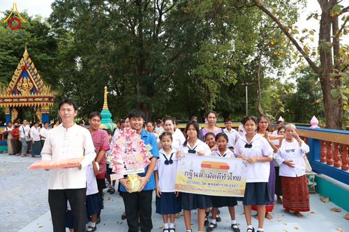 ภาพ No.182052:พิธีทอดกฐิน ณ วัดป่ารัง จ.นครราชสีมา ในโครงการทอดกฐินสามัคคีทั่วไทย 30,000 วัด บูชาธรรม 80 ปี หลวงพ่อธัมมชโย โดยคณะศิษยานุศิษย์วัดพระธรรมกาย วันที่ 7 พฤศจิกายน พ.ศ. 2567