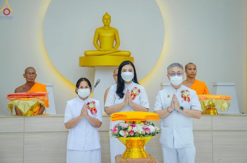 ภาพ No.83059:พิธีทอดผ้าป่าและพิธีตอกเสาเข็มมงคลสถาปนา  กุฏิพระผู้ปราบมาร  พระมงคลเทพมุนี (สด จนฺทสโร)  ณ ศูนย์ปฏิบัติธรรมพัทลุง อ.เขาชัยสน จ.พัทลุง ในวันเสาร์ ที่ 24 มิถุนายน พ.ศ.2566