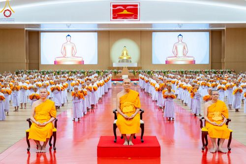 ภาพ No.215730:วันเสาร์ที่ 5 เมษายน พ.ศ. 2568 พิธีขอบรรพชา พิธีขอสรณคมน์และศีล  พิธีขอนิสสัย พิธีถวายบาตร ในโครงการบรรพชาสามเณรฟื้นฟูพระพุทธศาสนาทั่วไทย , โครงการหน่อแก้วเปรียญธรรม รุ่นที่ 13 ,  โครงการสามเณรยุวธรรมทายาท รุ่นที่ 33 , โครงการสามเณรมัชฌิมธรรมทายาท รุ่นที