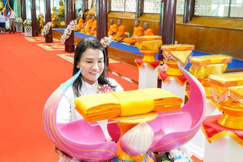 ภาพ No.148110:พิธีทอดผ้าป่าบำรุงวัด ณ วัดกลางธนรินทร์ ต.บ้านแป้ง อ.พรหมบุรี จ.สิงห์บุรี วันอาทิตย์ที่ 11 สิงหาคม พ.ศ. 2567