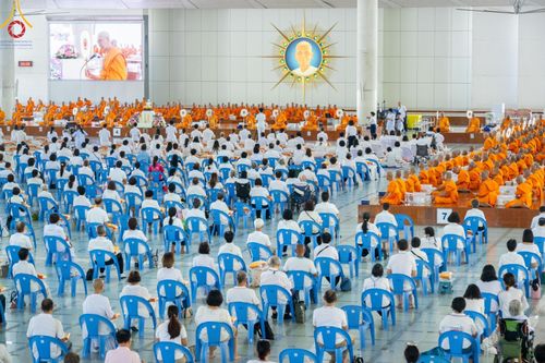 ภาพ No.142019:พิธีบุพเปตพลี ครั้งที่ 152 ร่วมอุทิศบุญแด่หมู่ญาติที่ล่วงลับไปแล้ว และสืบทอดอายุพระพุทธศาสนา วันศุกร์ที่ 21 มิถุนายน พ.ศ. 2567 วันพระขึ้น 15 ค่ำ เดือน 7 ณ หอฉันคุณยายอาจารย์ วัดพระธรรมกาย