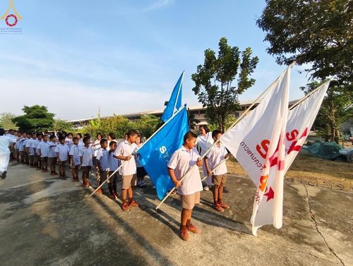 ภาพ No.200452:พิธีทอดผ้าป่าทำนุบำรุงศาสนสถาน ณ วัดรางกำหยาด ตำบลบางภาษี อำเภอบางเลน จังหวัดนครปฐม ในโครงการธรรมยาตรา กตัญญูบูชา มหาปูชนียาจารย์ พระมงคลเทพมุนี(สด จนฺทสโร) พระผู้ปราบมาร อนุสรณ์สถาน 7 แห่ง ปีที่ 13 วันที่ 22 มกราคม พ.ศ. 2568