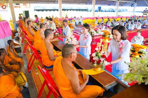 ภาพ No.94120:พิธีทอดกฐิน เพื่อสร้างกำแพงแก้วรอบวัด ณ วัดทุ่งเจริญธรรม อ.อมก๋อย จ.เชียงใหม่ วันที่ 10 พฤศจิกายน พ.ศ. 2566