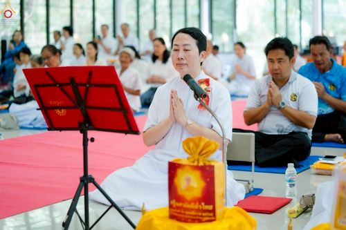 ภาพ No.251321:วันที่ 8 ตุลาคม พ.ศ. 2568 พิธีทอดกฐินสามัคคีทั่วไทย 30,000 วัด โดยคณะศิษยานุศิษย์ บูชาธรรม 81 ปี หลวงพ่อธัมมชโย ณ วัดป่าโนนสะอาด อ.โพนพิสัย จ.หนองคาย