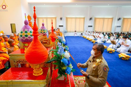 ภาพ No.113833:พิธีทอดผ้าป่าทำนุบำรุงศาสนสถาน ณ วัดบัวแก้วเกษร ต.ระแหง อ.ลาดหลุมแก้ว จ.ปทุมธานี วันที่ 17 มกราคม พ.ศ. 2567