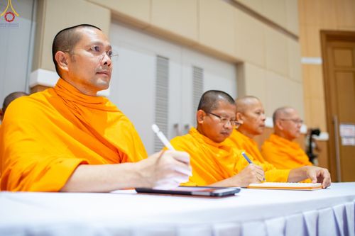 ภาพ No.90355:งานสัมมนา ผู้นำบุญยอดกัลยาณมิตร 77 จังหวัดทั่วไทย โครงการกฐินสามัคคีทั่วไทย 5,000 วัด พุทธศักราช 2566 และโครงการอุปสมบท 3,000 รูป บูชาธรรมมหาปูชนียาจารย์ ระหว่าง วันที่ 6 - 8 ตุลาคม พ.ศ. 2566 ณ จ.นครราชสีมา