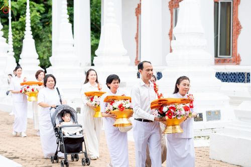 ภาพ No.234945:วันเสาร์ที่ 26 กรกฎาคม พ.ศ. 2568 พิธีทอดผ้าป่าบูรณปฏิสังขรณ์ วัดสามพระยาวรวิหาร ณ ศาลาอบรมสงฆ์ วัดสามพระยาวรวิหาร เขตพระนคร กรุงเทพมหานครฯ