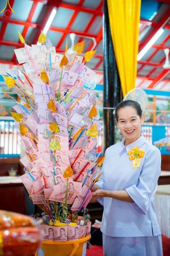 ภาพ No.99270:พิธีทอดกฐินสามัคคีทั่วไทย 5,000 วัด ณ วัดลาดหอย อ.บางปลาม้า จ.สุพรรณบุรี วันที่ 25 พฤศจิกายน พ.ศ.2566