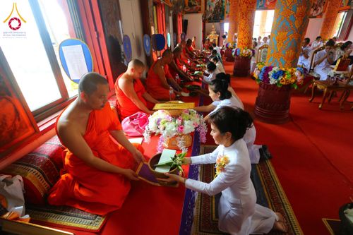 ภาพ No.165254:พิธีทอดกฐิน วัดศรีปูตา จ.เชียงราย ในโครงการกฐินสามัคคีทั่วไทย 30,000 วัด บูชาธรรม 80 ปี หลวงพ่อธัมมชโย โดยคณะศิษยานุศิษย์วัดพระธรรมกาย วันที่ 20 ตุลาคม พ.ศ. 2567