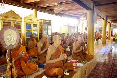 ภาพ No.265130:วันที่ 17 ตุลาคม พ.ศ. 2568 พิธีทอดกฐินสามัคคีทั่วไทย ที่พักสงฆ์พุทธอุทยานปากขาแข้ง ต.เขาโจด อ.ศรีสวัสดิ์ จ.กาญจนบุรี โดยคณะศิษยานุศิษย์ บูชาธรรม 81 ปี หลวงพ่อธัมมชโย