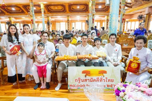 ภาพ No.254904:วันที่ 12 ตุลาคม พ.ศ. 2568 พิธีทอดกฐินสามัคคีทั่วไทย 30,000 วัด โดยคณะศิษยานุศิษย์ บูชาธรรม 81 ปี หลวงพ่อธัมมชโย ณ วัดตะคร้ำเอน อ.ท่ามะกา  จ.กาญจนบุรี