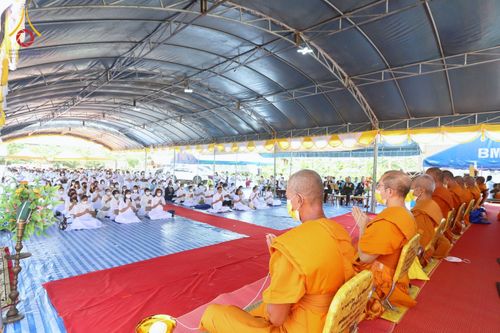 ภาพ No.75796:พิธีเปิดศูนย์ปฎิบัติธรรมและอบรมเยาวชน ,  พิธีทอดผ้าป่าเพื่อถมที่ดินเป็นปฐมฤกษ์  วันอาทิตย์ที่ 12 กุมภาพันธ์ พ.ศ. 2566  ณ ศูนย์ปฏิบัติธรรมและอบรมเยาวชนเมืองยะลา