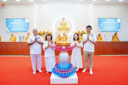 ภาพ No.236664:วันจันทร์ที่ 28 กรกฎาคม พ.ศ. 2568 พิธีทอดผ้าป่าเพื่อปรับปรุงหมู่กุฏิพระ 3 หลัง ณ ศูนย์อบรมเยาวชนกาญจนบุรี ต.เกาะสำโรง อ.เมืองกาญจนบุรี จ.กาญจนบุรี