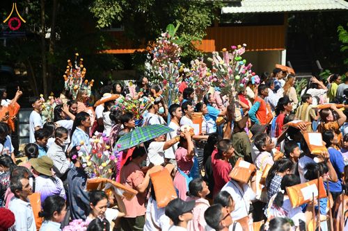 ภาพ No.182892:พิธีทอดกฐิน ณ วัดเทพประทาน อ.ท่าตะเกียบ จ.ฉะเชิงเทรา ในโครงการทอดกฐินสามัคคีทั่วไทย 30,000 วัด บูชาธรรม 80 ปี หลวงพ่อธัมมชโย โดยคณะศิษยานุศิษย์วัดพระธรรมกาย วันที่ 9 พฤศจิกายน พ.ศ. 2567