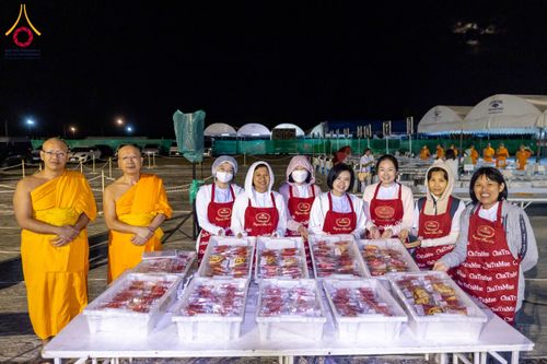 ภาพ No.118826:พิธีถวายภัตตาหารเป็นสังฆทาน แด่คณะพระธรรมยาตรา ปีที่ 12 วันที่ 26 มกราคม พ.ศ. 2567 ณ อนุสรณ์สถานบางปลา จ.นครปฐม