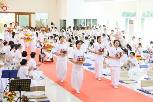 พิธีทอดกฐินสามัคคีทั่วไทย 5,000 วัด ณ ธรรมอุทยานบ้านแป้ง จ.สิงห์บุรี (ปฐมกฐิน) วันที่ 18 พฤศจิกายน พ.ศ. 2566