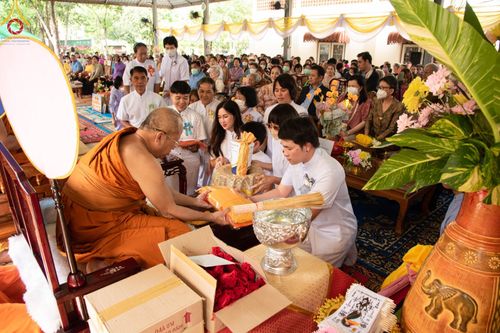 พิธีทอดกฐินสามัคคีทั่วไทย 5,000 วัด ณ วัดสระแก้ว จ.นครราชสีมา วันที่ 4 พฤศจิกายน พ.ศ. 2566