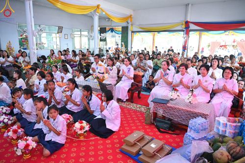 พิธีทอดกฐินสามัคคีทั่วไทย 5,000 วัด ณ วัดคชวรรณวนาราม จ.ฉะเชิงเทรา วันที่ 18 พฤศจิกายน พ.ศ. 2566