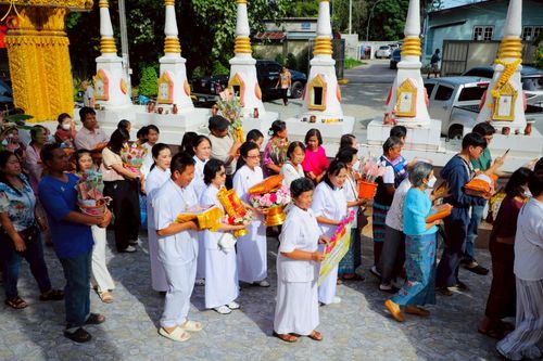 ภาพ No.266473:วันที่ 19 ตุลาคม พ.ศ. 2568 พิธีทอดกฐินสามัคคีทั่วไทย ณ วัดพระประทานพร อ.ศรีราชา ชลบุรี โดยคณะศิษยานุศิษย์ บูชาธรรม 81 ปี หลวงพ่อธัมมชโย